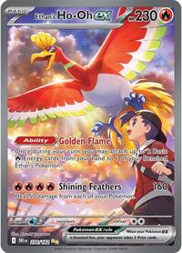 Ethan's Ho-Oh ex - Pokemon Destined Rivals #230/182