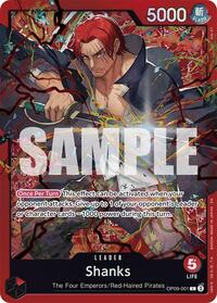 Shanks (Reprint) - Starter Deck 23: RED Shanks #OP09-001