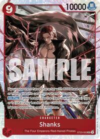 Shanks (002) - Starter Deck 23: RED Shanks #ST23-002