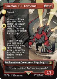 Summon: G.F. Cerberus (Borderless) - FINAL FANTASY - 368