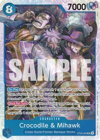 Crocodile & Mihawk - Starter Deck 25: BLUE Buggy #ST25-003