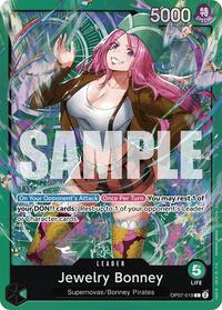 Jewelry Bonney (OP07-019) - Starter Deck 24: GREEN Jewelry Bonney #OP07-019