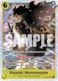 Kouzuki Momonosuke - Starter Deck 28: GREEN/YELLOW Yamato #ST28-004