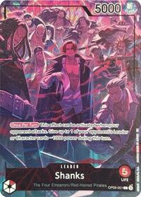 Shanks (English Version 2nd Anniversary Set) - One Piece Promotion Cards #OP09-001