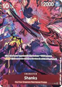 Shanks (004) (English Version 2nd Anniversary Set) - One Piece Promotion Cards #OP09-004