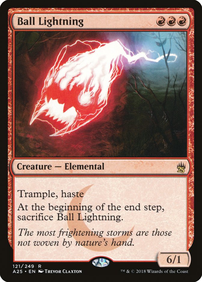 Ball Lightning - Masters 25 #121