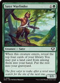 Satyr Wayfinder - Commander: Edge of Eternities - 106