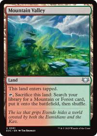 Mountain Valley - Commander: Edge of Eternities - 61