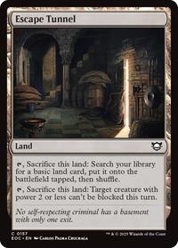 Escape Tunnel - Commander: Edge of Eternities - 157