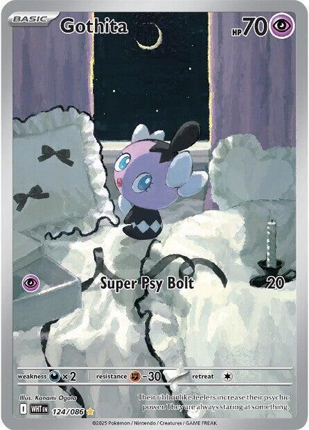 Gothita - Pokemon White Flare #124/086