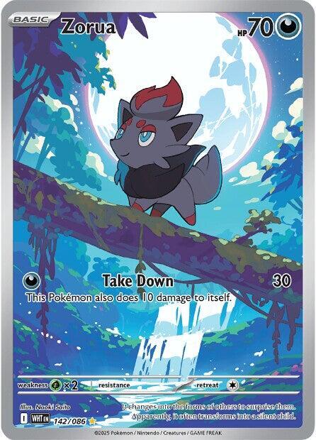 Zorua - Pokemon White Flare #142/086