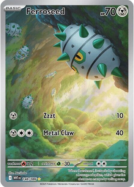 Ferroseed - Pokemon White Flare #148/086