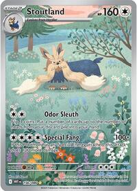 Stoutland - 156/086 - SV: White Flare - 156/086