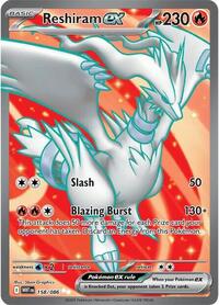 Reshiram ex - 158/086 - SV: White Flare - 158/086