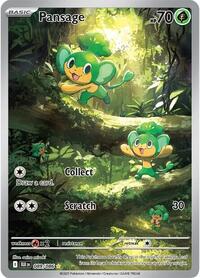 Pansage - Pokemon Black Bolt #089/086