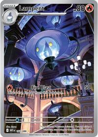 Lampent - Pokemon White Flare #102/086