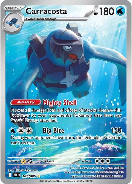 Carracosta - Pokemon Black Bolt #107/086