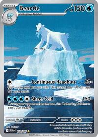 Beartic - Pokemon Black Bolt #110/086