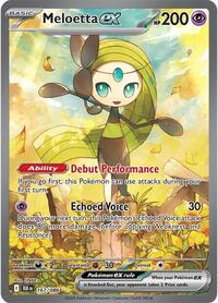 Meloetta ex - Pokemon Black Bolt #167/086