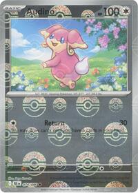 Audino - 074/086 (Poke Ball Pattern) - Pokemon Black Bolt #074/086