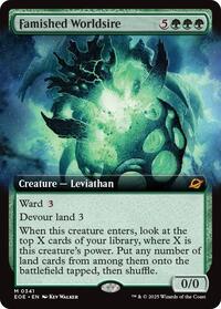 Famished Worldsire (Extended Art) - Edge of Eternities - 341