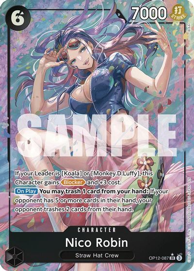 Nico Robin [Alternate Art] OP12-087