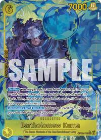 Bartholomew Kuma (Alternate Art) - Legacy of the Master #OP12-119