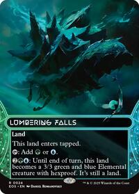 Lumbering Falls (0024) (Borderless) - Edge of Eternities: Stellar Sights - 24
