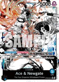 Ace & Newgate (Parallel) - Starter Deck 22: Ace & Newgate - ST22-001