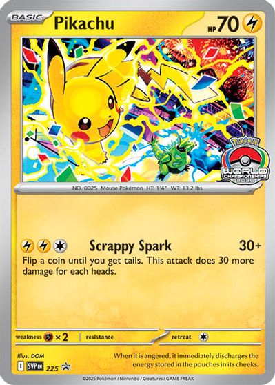 Pikachu [World Championships] #225
