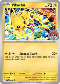 Pikachu - 225 (World Championship 2025) - SV: Scarlet & Violet Promo Cards - 225