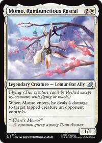 Momo, Rambunctious Rascal (0217) - Avatar: The Last Airbender: Eternal-Legal - 217