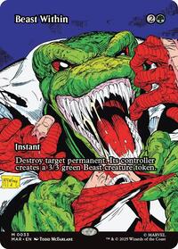 Beast Within (Borderless) - Marvel Universe Eternal-Legal - 33