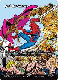 Feed the Swarm (Borderless) - Marvel Universe Eternal-Legal #16