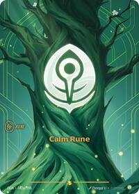 Calm Rune (Alternate Art) - Origins - 042a/298