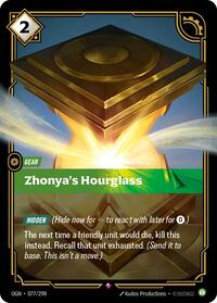 Zhonya's Hourglass - Origins - 077/298