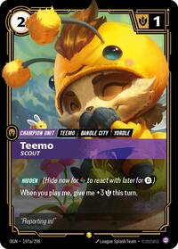 Teemo, Scout (Alternate Art) - Origins - 197a/298