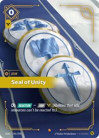 Seal of Unity - Origins - 245/298