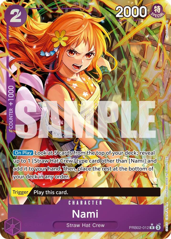 Nami (Alternate Art) - Premium Booster -The Best- Vol. 2 #PRB02-012