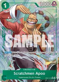 Scratchmen Apoo - EB01-015 (Alternate Art) - Premium Booster -The Best- Vol. 2 #EB01-015