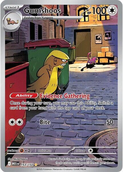 Gumshoos - Pokemon Mega Evolution #153/132