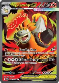 Mega Camerupt ex - 156/132 - ME01: Mega Evolution - 156/132
