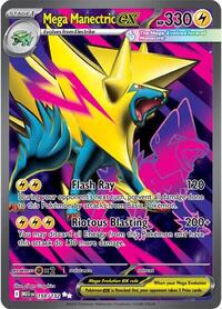 Mega Manectric ex - Pokemon Mega Evolution #158/132