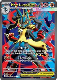 Mega Lucario ex - Pokemon Mega Evolution #160/132
