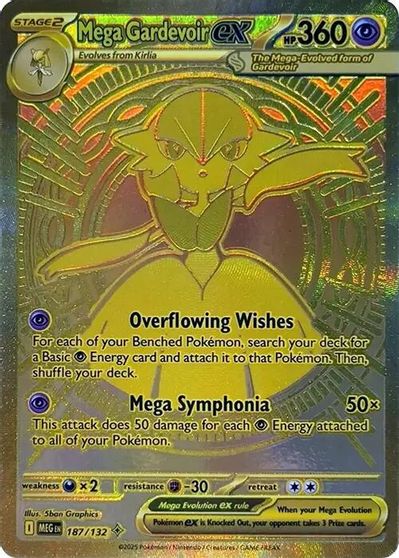 Mega Gardevoir Ex #187