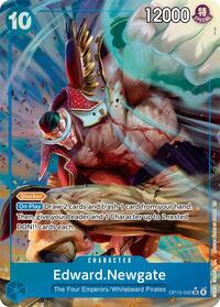 Edward.Newgate (Alternate Art) - Carrying On His Will #OP13-042