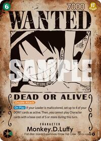 Monkey.D.Luffy (118) (Wanted Poster) - Carrying On His Will #OP13-118