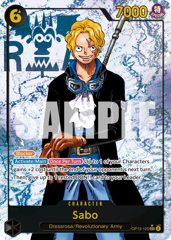 Sabo (120) (Parallel) - Carrying On His Will #OP13-120