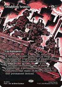 Doubling Season (Borderless) - Teenage Mutant Ninja Turtles Source Material #11