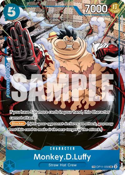 Monkey.D.Luffy [TR] OP11-058